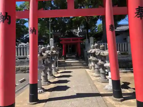 祝田神社の鳥居