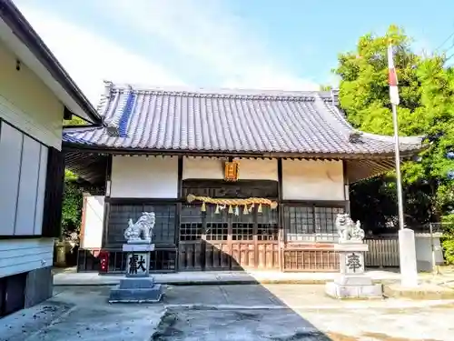 天神社（河和天神社）の本殿・本堂