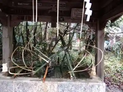 今市瀧尾神社の手水舎