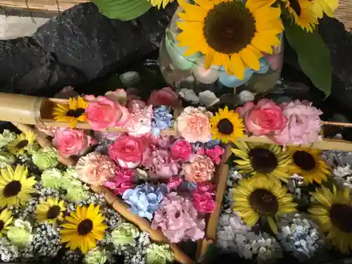 厚別神社の手水舎