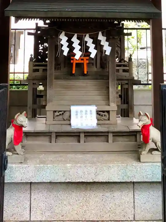 鳩森八幡神社の末社・摂社