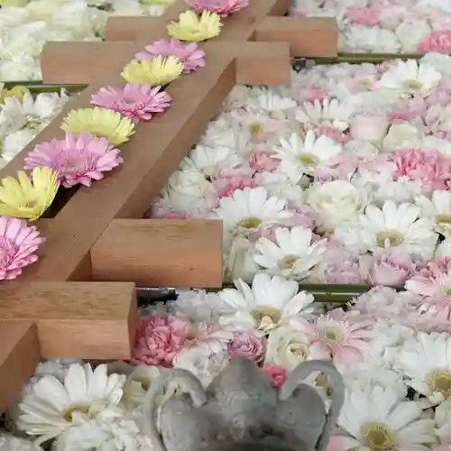 帯廣神社の手水舎