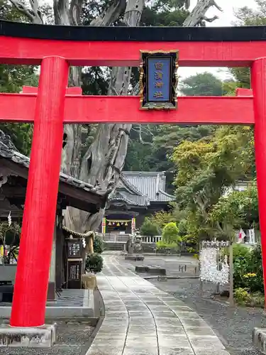 伊古奈比咩命神社の鳥居