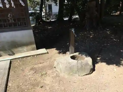 鍬戸神社の手水