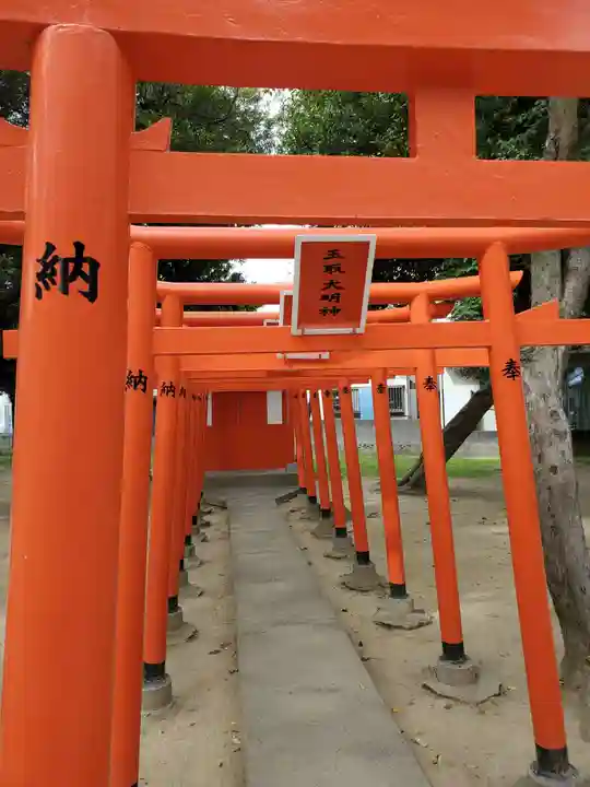 鳥羽八幡神社の末社・摂社