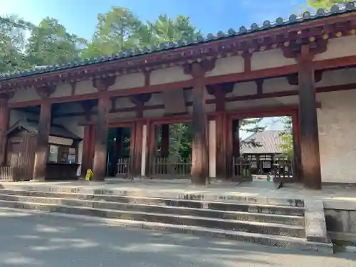 唐招提寺の山門・神門