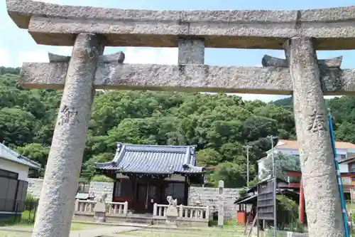 五宮神社の鳥居