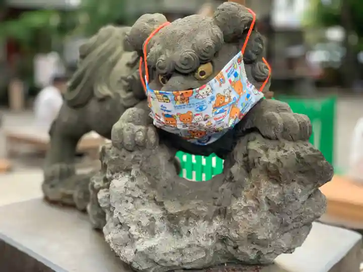田無神社の狛犬