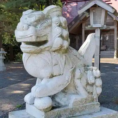 福島大神宮の狛犬