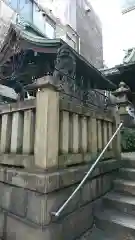 高山稲荷神社（旧鎮座地）の狛犬