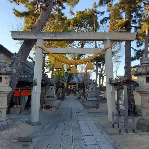 飛鳥神社（富田一色）の鳥居