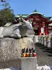 上野天満宮の狛犬