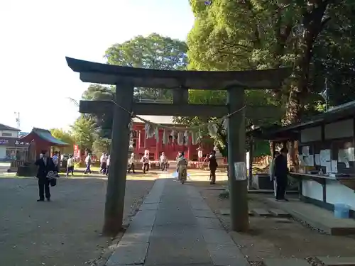 三芳野神社の鳥居