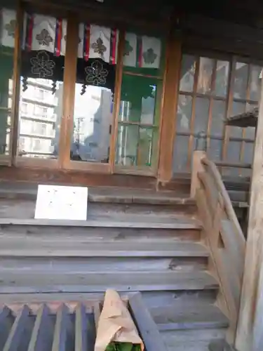 諏訪神社の本殿・本堂