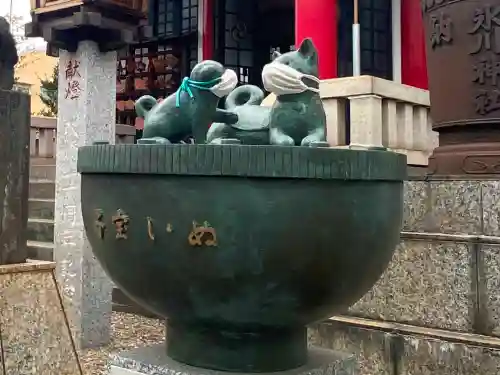 元郷氷川神社の狛犬