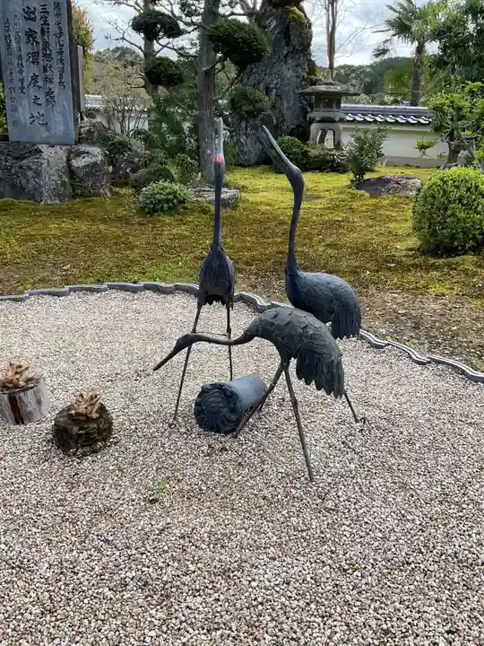 恵利寺の庭園