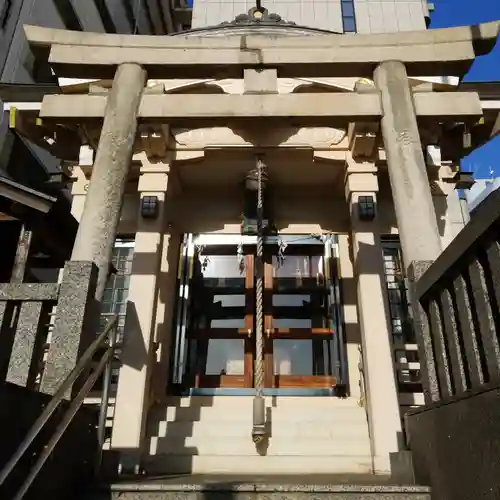 車町稲荷神社の鳥居