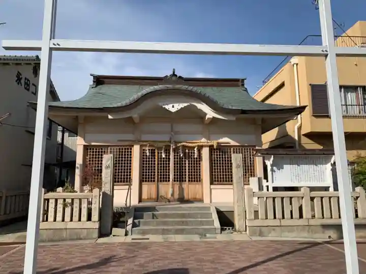 王子神社の本殿・本堂