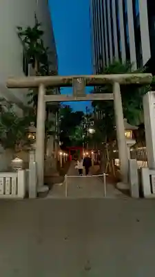 花園神社の鳥居