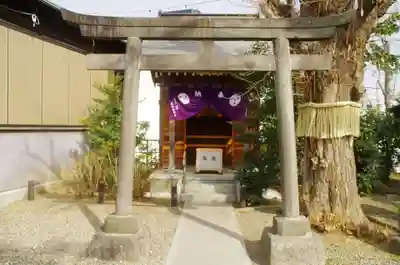 筑土八幡神社の鳥居