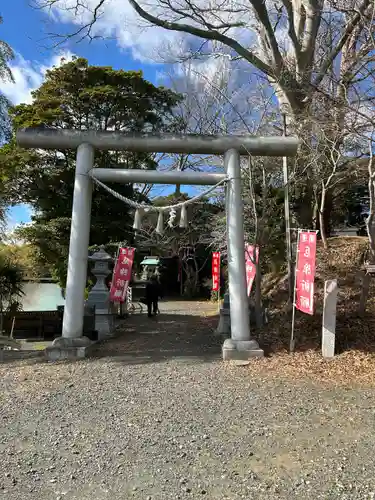 佐波波地祇神社の鳥居