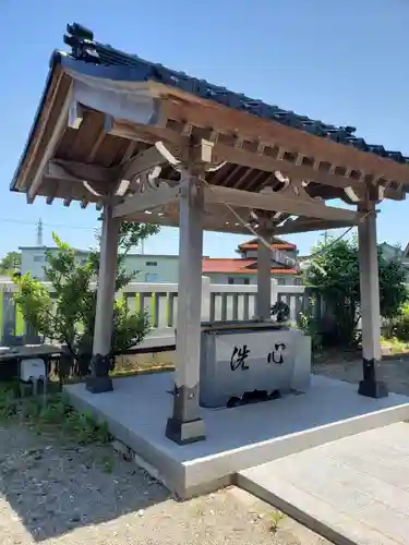 三乃神社の手水舎