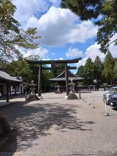 水口神社の鳥居