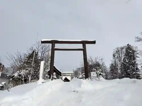 剣淵神社の鳥居