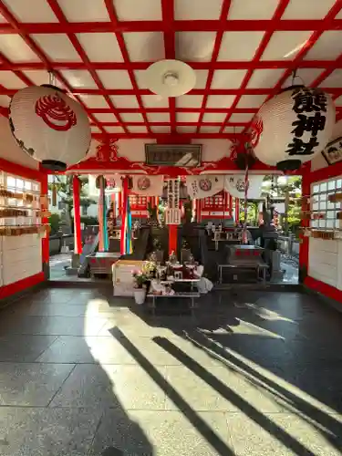 荒熊稲荷神社の本殿・本堂