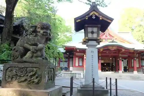 世田谷八幡宮の狛犬