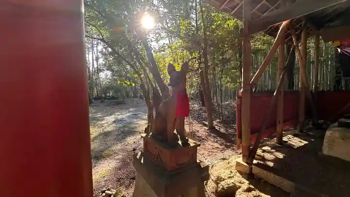 岡山稲荷大明神(奈良県)