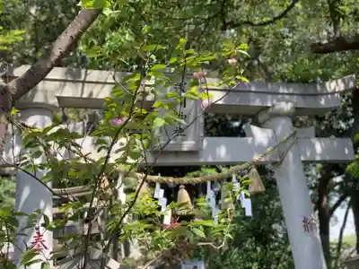 多摩川浅間神社の鳥居