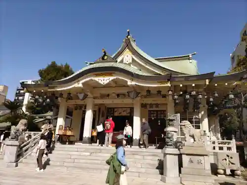 難波八阪神社の本殿