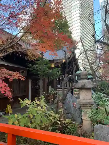 愛宕神社の庭園