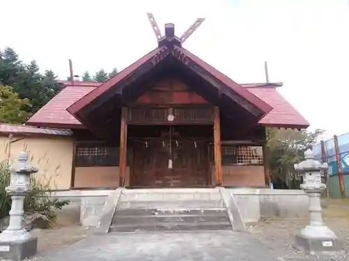 樺戸神社の本殿