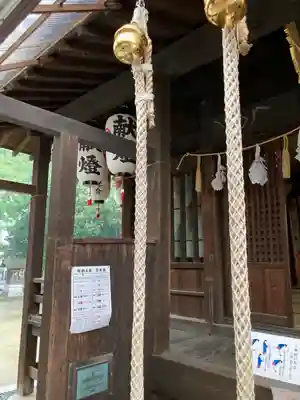 泊神社の本殿・本堂