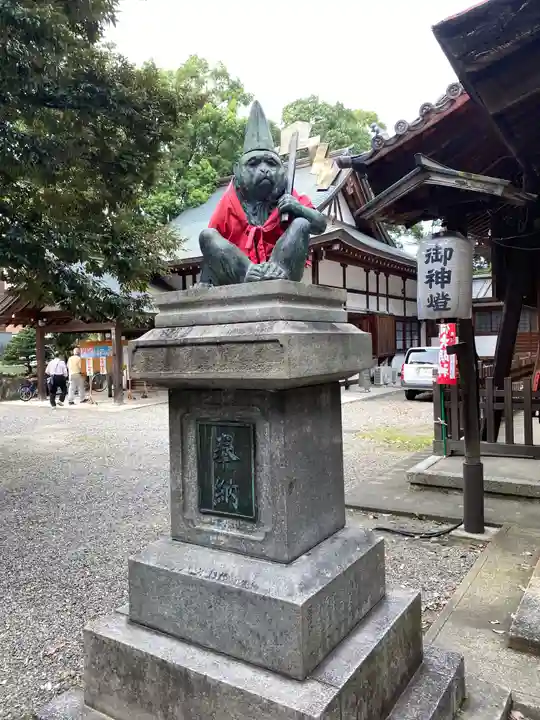 清洲山王宮 日吉神社の狛犬
