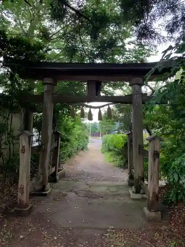 稲荷神社の鳥居