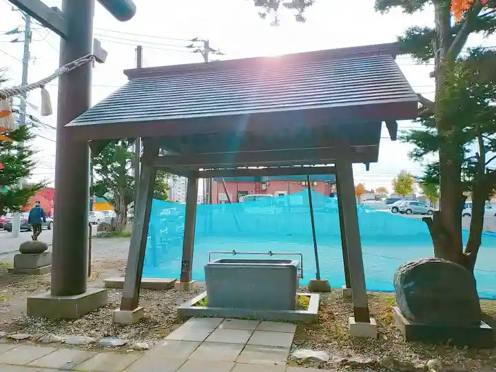 福住厳島神社の手水舎