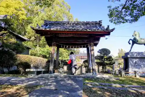 八柱社の手水舎