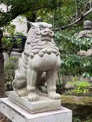 日置神社の狛犬