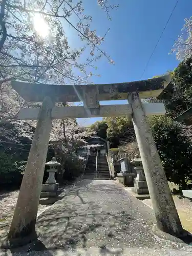 楯崎神社の鳥居