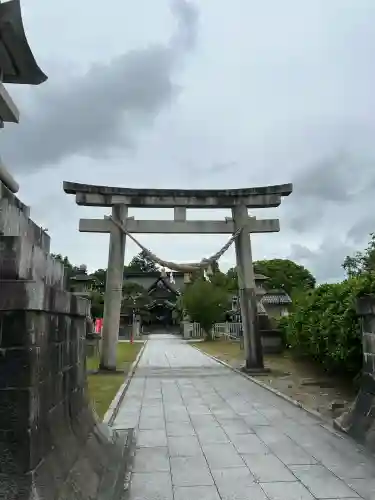 高岡関野神社の鳥居