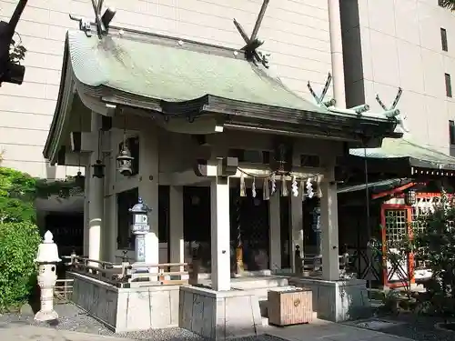 火防　陶器神社（坐摩神社末社）の本殿