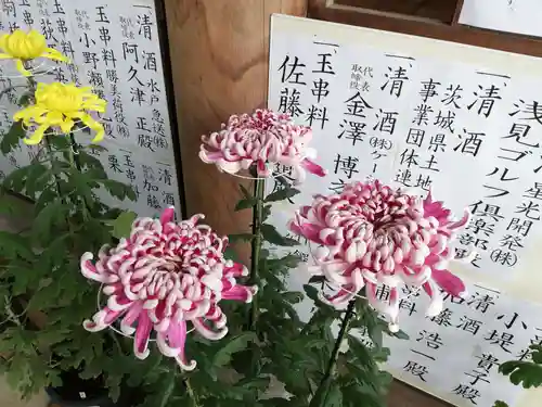 常陸第三宮　吉田神社の庭園