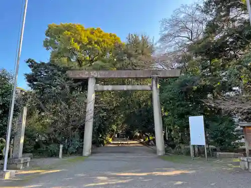 高座結御子神社（熱田神宮摂社）の鳥居