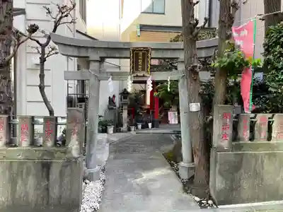 讃岐小白稲荷神社の鳥居