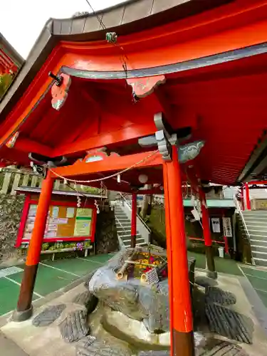 高塚愛宕地蔵尊の手水舎