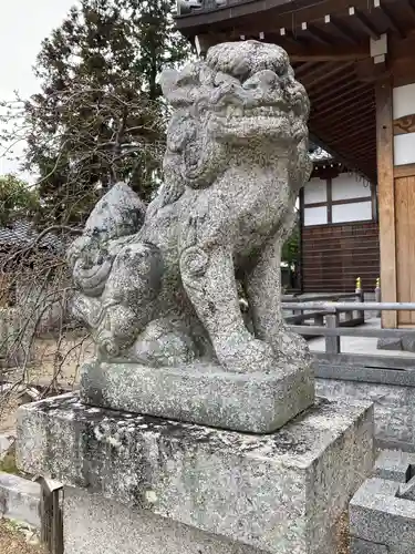 淡河八幡神社の狛犬