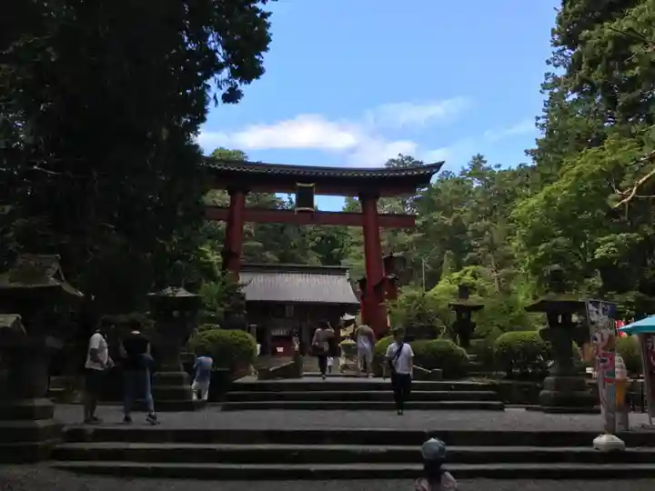 北口本宮冨士浅間神社の鳥居